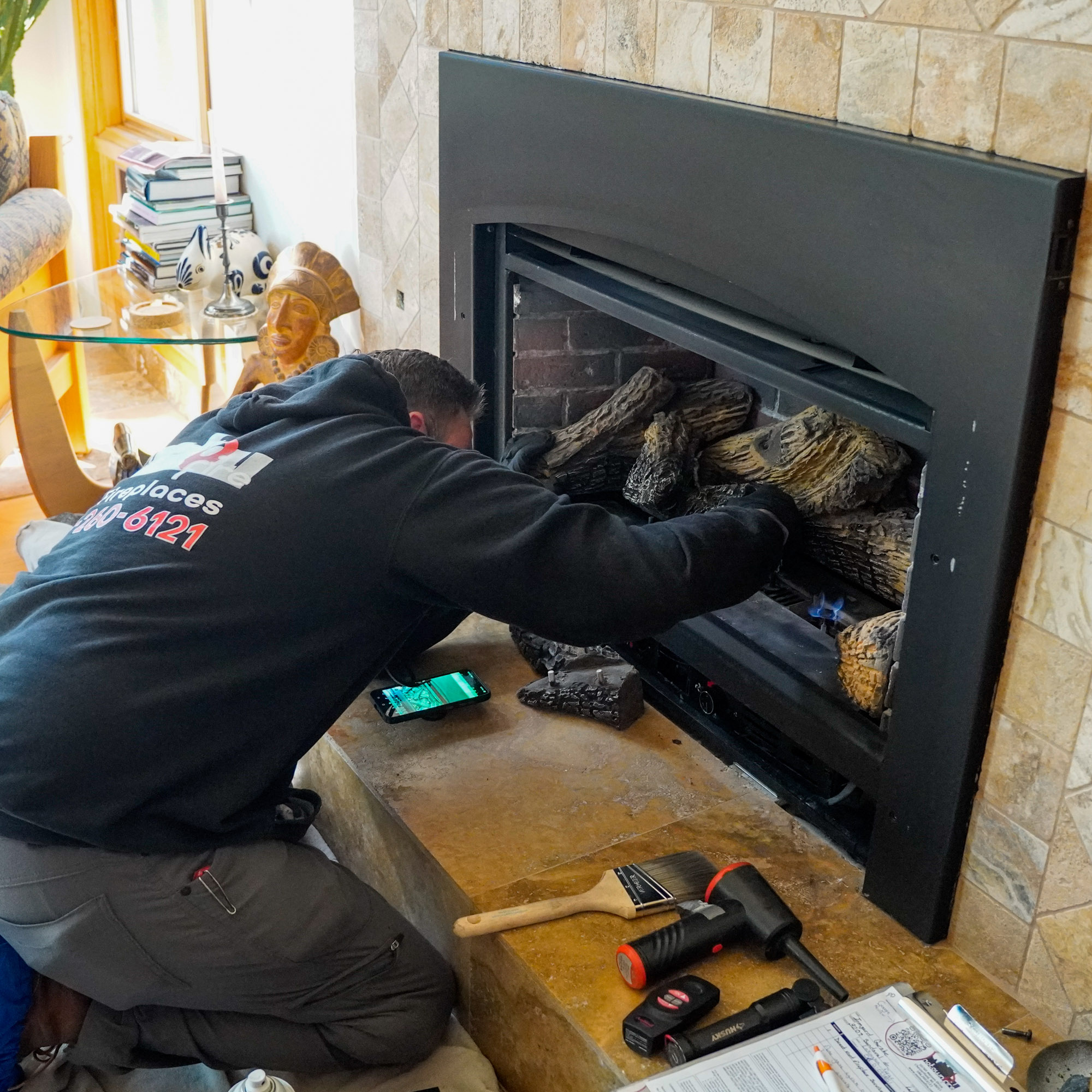 Fireplace Maintenace and repairs in Frendale and Grosse point woods MI