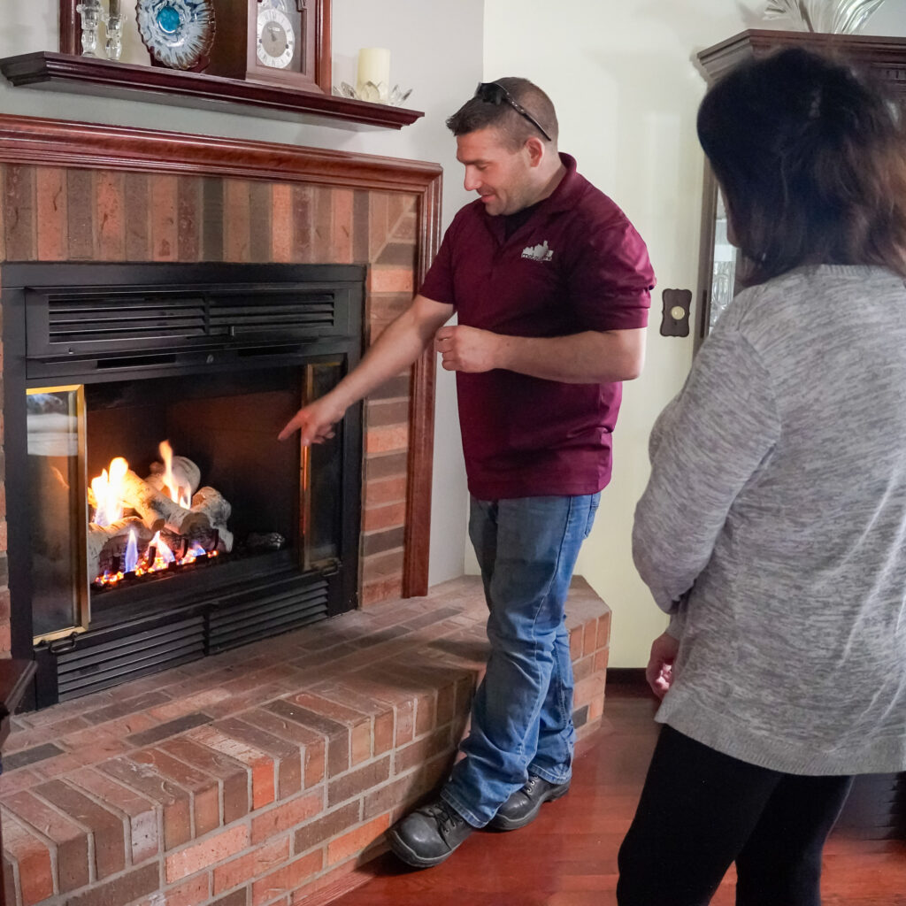 Gas Fireplace Service In Rochester Hills and Grosse Pointe Shores MI