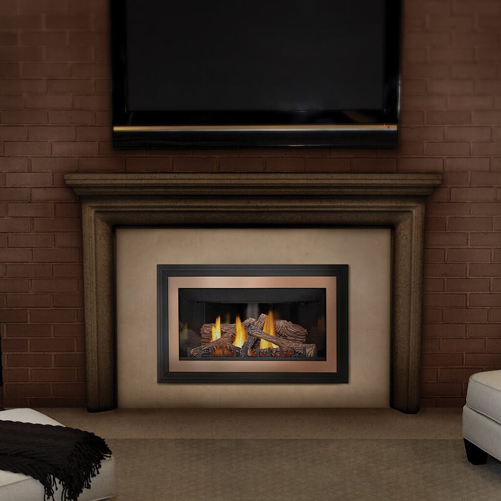 Gas Fireplace Insert Installation in Royal Oak and Troy MI