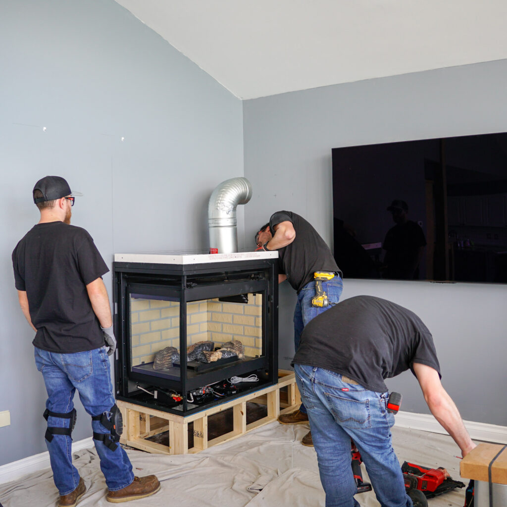 Gas Fireplace Installation in Ferndale and Grosse point woods MI