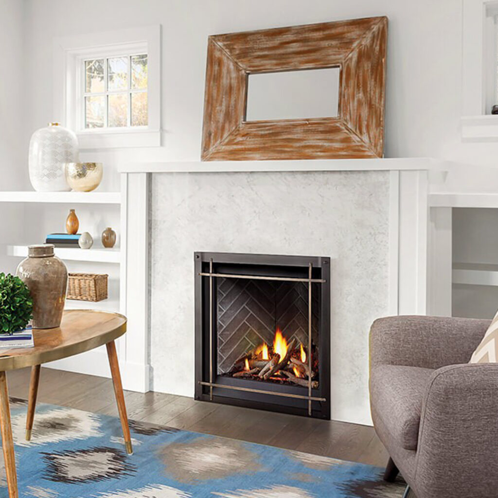 We sell and install Direct Vent Fireplaces in Grosse Pointe Woods and Grosse Pointe Shores MI