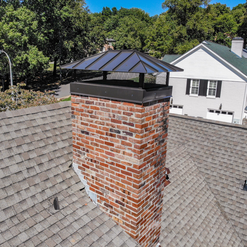 Chimney Cap Installation Service in Chesterfield and huntington woods MI