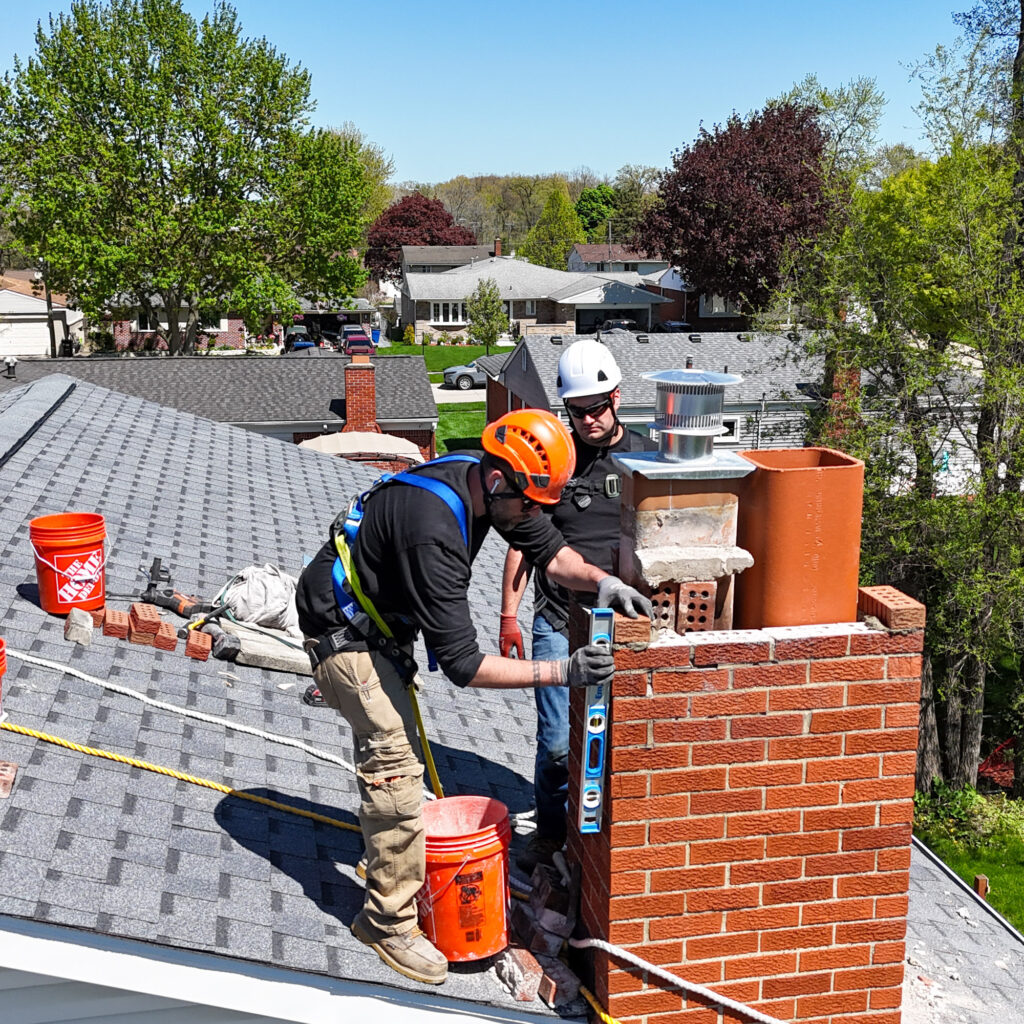 Professional Chimney Rebuilding In Rochester Hills and St Clair Shores MI