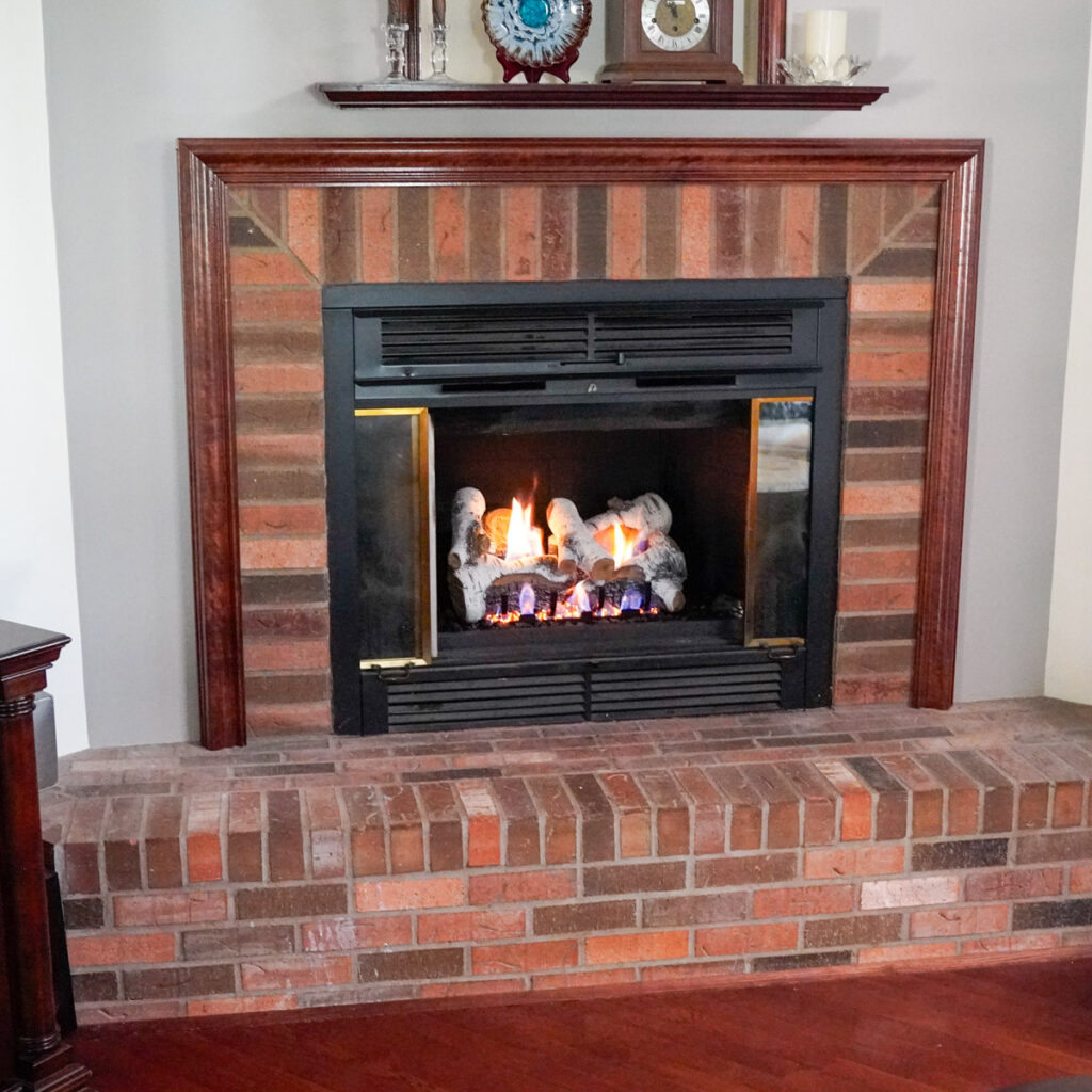 We convert wood fireplace into Gas Fireplaces in Grosse Pointe Woods & Royal Oak, MI
