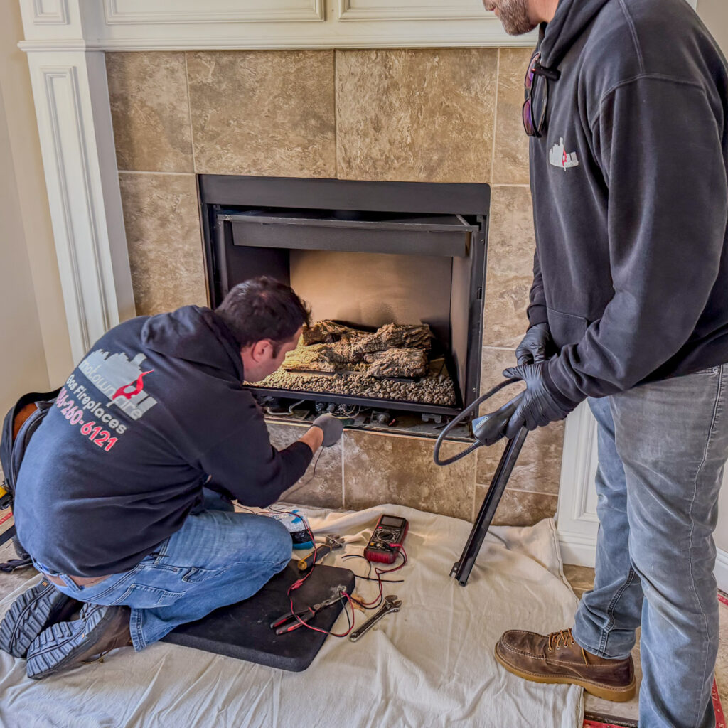 Gas fireplace repairs in St. Clair Shores, MI