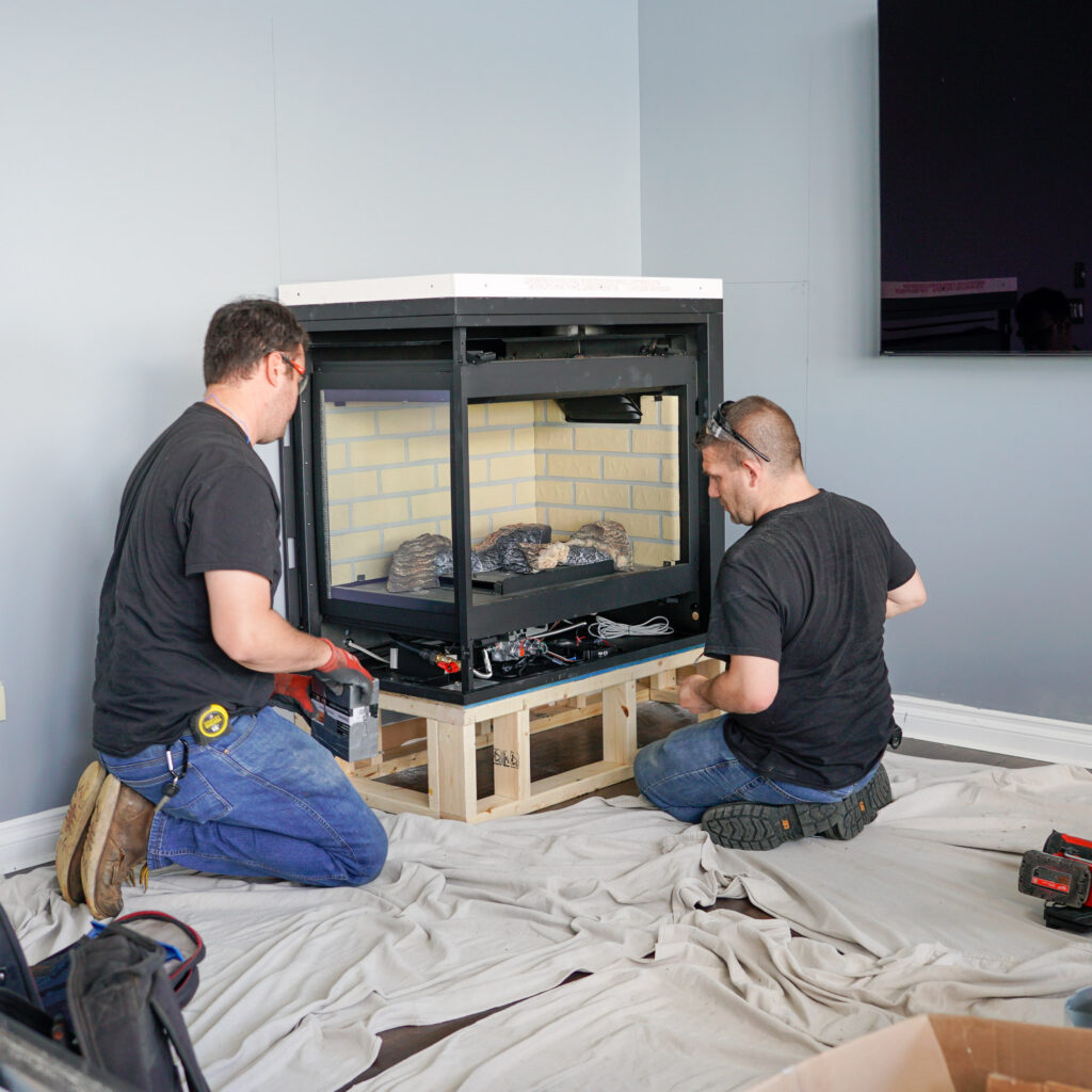 Gas Fireplace Installation in Ferndale and Grosse point woods MI