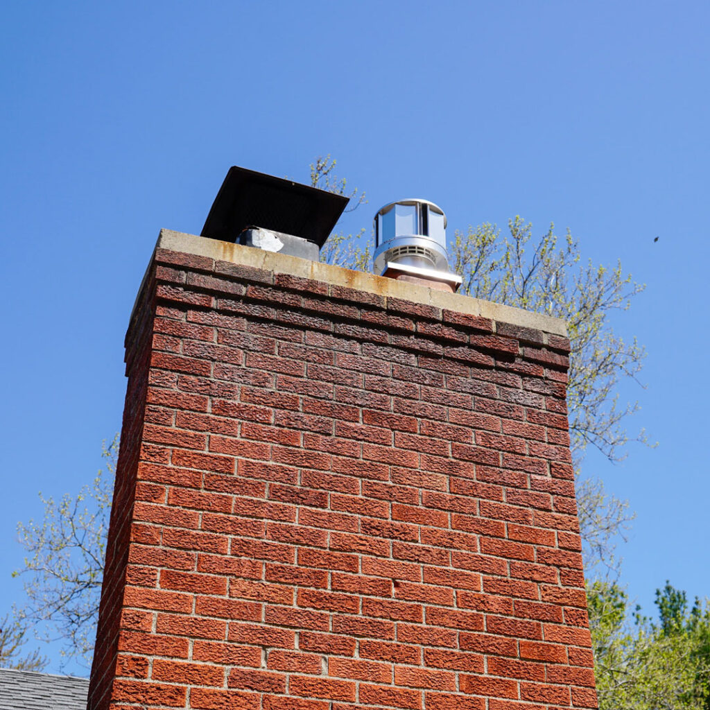 We Replace Damaged bricks in your chimney in Grosse Pointe Park and Royal Oak MI