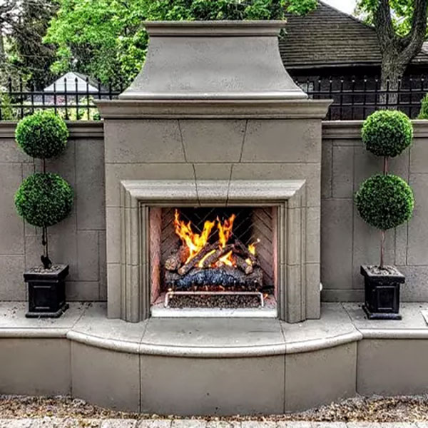 Outdoor Fireplace Installation Services in Rochester Hills and St Clair Shores MI