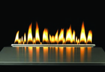 Loft Burners W/  Contemporary Stainless-Steel cover