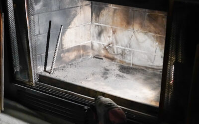 Smoky fireplace service in Chesterfield, MI.