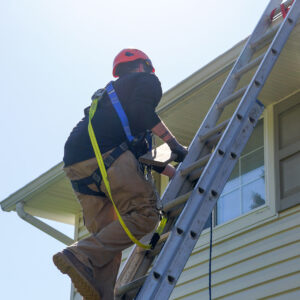 Chimney inspection in Lake Orion, MI.