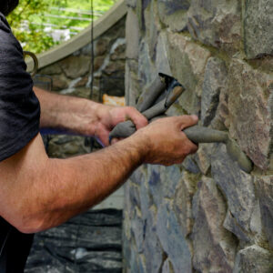 Masonry and mortar repair in Grosse Pointe, MI.