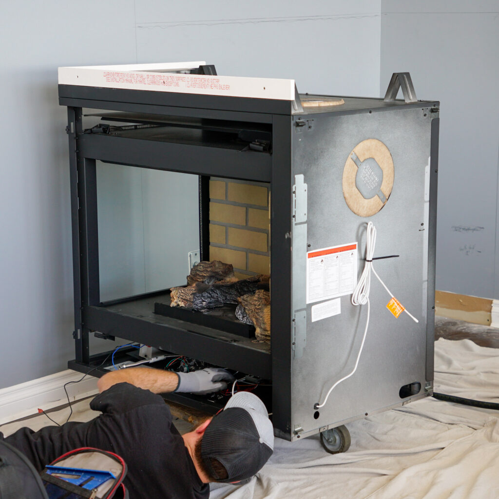 fireplace installations in Chesterfield, MI